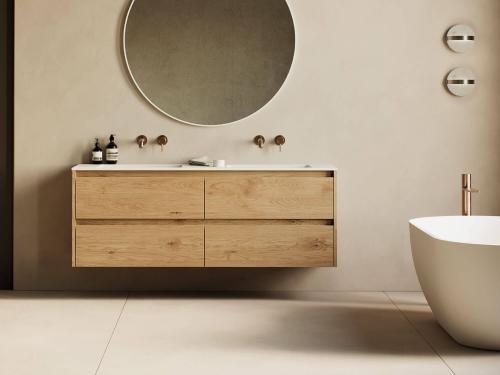 "Luca | Pure Kollektion" Badmöbel inkl. Waschtisch 