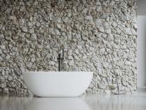 "Dian" freistehende Badewanne aus senstone® mit 5 Jahren Garantie | Lapidispa® 