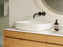 "Loom - reddot Design Award 2024" Aufsatzwaschtisch senstone® 