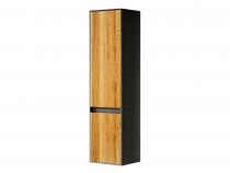 "Yago black | Pure" Hochschrank Wildeiche 